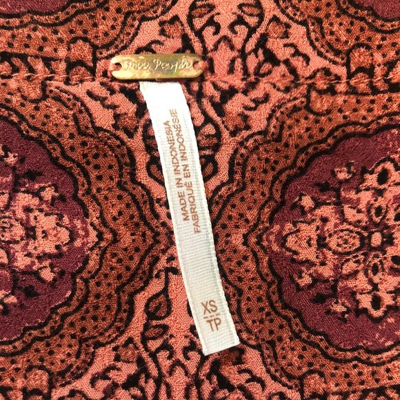 Bell Sleeve Time Of Your Life Boho Tie Front Top - Picture 5 of 8